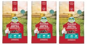 Essentials Hamster Gerbil Food (3 Packs of 1 Pound Each)