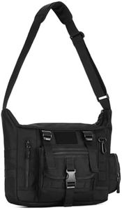 Huntvp Tactical Messenger Bag Shoulder Bag Cross Body Bag Belt Sling Bags Laptop For Working Cycling Hunting Camping