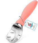 ROYALTEC Ice Cream Scoop, Dish Washer Safe Ice Cream Spoon for Hard ice Cream with a Comfortable Grip Handle, Sturdy and Durable Design (Coral)