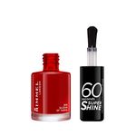 Rimmel 60 Seconds Super Shine Nail Polish, Queen of Tarts