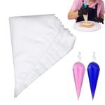 150 PCS Piping Bags Tear Proof Icing Bags for Frosting Pastry Bags Strong Icing Bag for Cake Cupcake Dessert Cookies Decoration Easy to Grip erfect for Professional and Novice Bakers