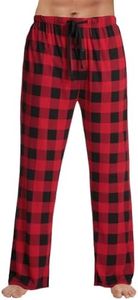 #followme Super Soft Men's Polyspandex Pajama Pants with Pockets 45904-1A-S