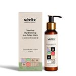 Vedix Conditioner, Ayurvedic Vartha Hydrating No-Frizz Hair Conditioner With Rice Water + Fenugreek + Mango Butterfor Frizz-Free Hair - 100 ml