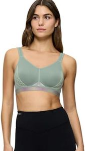 Triumph Triaction Cardio Flow Soutien-Gorge de Sport, Abstinthe, 105B Femme