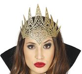 Givi Italia Maleficent Queen Crown Woman, Gold Color, 17411