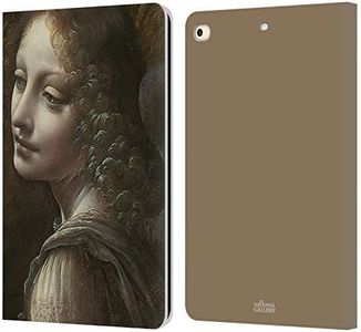 Head Case Designs sous Licence Officielle The National Gallery The Virgin of The Rocks Art Coque en Cuir à Portefeuille Compatible avec Apple iPad 9.7 2017 / iPad 9.7 2018