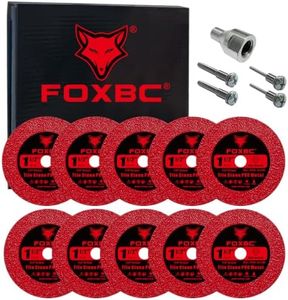 FOXBC 1-1/2 Inch Diamond Blades Cutting for Porcelain, Ceramic Tile, Stone
