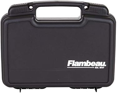 Flambeau Outdoors 1011 Safe Shot 10" Pistol Pack Case, Portable Firearm Storage Accessory,Black