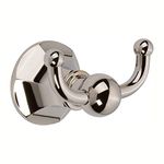 Ginger 611/PN-Empire Double Robe Hook