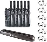 6 Pack of Motorola CLS1410 Walkie T