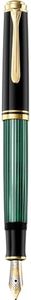 Souveran M600 Green Stripe Fountain Pen EF