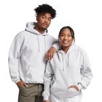 Russell Athletic Men's Dri Power Hooded Pullover Fleece Sweatshirt, Ash, X-Large