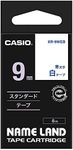 Casio XR-9WEB1 Blue on White Label Printer Tape - Label Printer Tapes (Blue on White, Black, Box, 9mm, 8m)