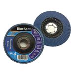 Homesmart 3 Pack 115mm Flap Disc 120 Grit for Angle Grinders Durable Zirconium Oxide Ideal for Grinding, Polishing, and Surface Preparation on Metal, Wood, and More Perfect Tool for DIY Projects