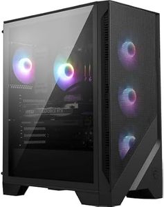msi Codex R2 AI Gaming Desktop: Intel Ultra 7 265, Geforce RTX 5060Ti, 32GB DDR5, 1TB m.2 NVMe SSD, 80+ Gold PSU, WiFi 7, Air Cooling, Windows 11 Home: A2NVM7-455US