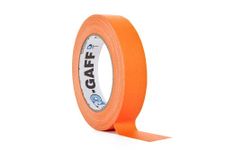 ProTapes/Permacel 24mmx25 yard Fluorescent Gaffer Cloth Tape - Orange