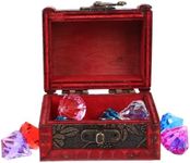 ibasenice Old Fashioned Toys 1 Set Pirate Treasure Chest Animals Toys Kids Toys for Girls Pirate Treasure Chest for Kids Jewelry Storage Box Treasure Toys Pirate Chest with Gems Game Prop