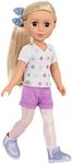 Glitter Girls Dolls by Battat - 14-inch Posable Fashion Doll Amy Lu - Long Blonde Hair & Brown Eyes with Bendable Arms & Legs - Toys, Clothes, and Accessories for Kids Ages 3 & Up