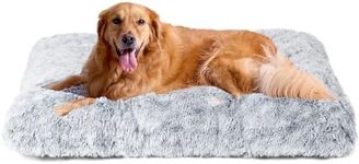 EHEYCIGA Fluffy Dog Crate Bed for E