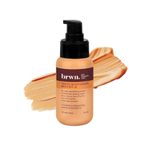 brwn. pro melanin care Tinted Moisturizer for Face, 50Ml | Skin Tint with SPF 30 Bb Cc Cream for Women with Vitamins and Prebiotics, Lightweight, Dewy Finish Suitable for All Skin Types | Pine