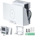for Starlink Gen 3 Router Mount, All in One Starlink Wall Mount for Standard V3 Mesh Router and Star Link Gen 3 Power Supply Mounting Kit, Space Saving Star Link Mini Accessories