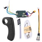 Electric Skateboard ESC Kit, 10S 36V Single Drive ESC Substitute Control Mainboard with Remote for DIY Electric Skateboard Longboard