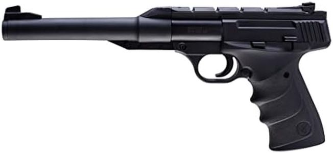 Umarex Browning Buck Mark URX Single Shot Break Barrel .177 Caliber Pellet Gun Air Pistol, Black