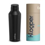 Klooper Vibe Insulated Bottles| Stainless Steel 304 Bottle | Thermosteel Hot And Cold Steel Water Bottle | Fridge Bottle |Sports Bottle | Gym Bottle |Travel Bottle, 500 Ml