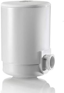 Laica FR01A Hydrosmart Componente di Ricambio per Filtro Rubinetto, 900 lt di Acqua Filtrata, Riduce: Cloro, Microplastiche, Erbicidi e Altri Ancora, 100% Made in Italy, Bianco