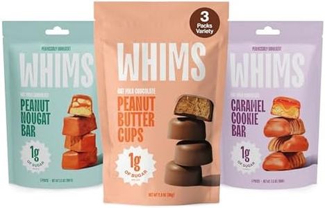 Oat Milk Peanut Butter Cup | Peanut Nougat Bars | Caramel Cookie Bars - 3 Bags Combo - Guilt Free 1g Low Sugar | Non-GMO | Keto-Friendly, Gluten-Free Bars for Healthy Sweets Lovers