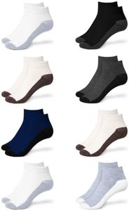 Wiz Socks for Men, Ultimate Premium Cotton Socks, Breathable, Ankle-Length Socks for Men & Women (Unisex), Free Size, Multicolor Pack of 8