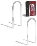 Spectrum Diversified Elements Bookends, Large, Chrome