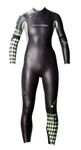 Aqua Sphere Women's Powered W-Racer Wet Suit, Black, X-Large