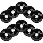 M-jump 10 PCS CUT OFF WHEELS 3" x 1/16" x 3/8" - For Cutting All Steel and Ferrous Metals.10-Pack