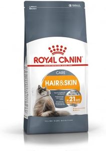 Royal Canin Hair and Skin Dry Adult Cat Food, Chicken Flavour, 400g (Pack of 1)
