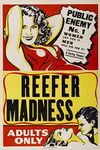 Reefer Madness Adults Only Marijuana Propaganda Movie Film Vintage Weed Cannabis Room Dope Gifts Guys Smoking Stoner Stoned Sign Buds Pothead Dorm Walls Cool Wall Decor Art Print Poster 24x36