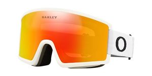 Oakley Ridge Line L Men's Snowmobile Goggles - Matte White/Fire Iridium/One Size