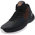 Beita Boys Basketball Shoes Fashion Sneakers Sport Shoes Breathable Anti Slip High Upper Black