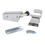 Kason 1095 Spring Action Door Closer with Adjustable Wide Hook 7/8 to 1 5/8 Inch Offset, 11095000013_11094000027