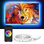 Govee TV LED Backlight with App Control, RGB LED Strip Light, USB Powered, Adjustable Lighting Kit for 40-60in TV, ‎Computer, ‎Monitor (4pcs x 50cm)