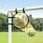 PodiuMax Top Bins Soccer Target Goal, Easy to Attach and Detach to The Goal, Set of 2, for Shooting Accuracy Training