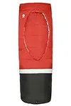 Sierra Designs Frontcountry Bed: Zipperless 20 Degree Synthetic Sleeping Bag, Regular Red/Black