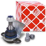 febi bilstein 19276 Ball Joint with locking nuts and screws, pack of one