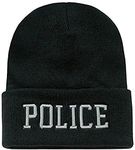 Rapiddominance Police Military/Law Long Beanie, Black