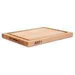 John Boos Boos Block CB Series Large Reversible Wood Cutting Board with Juice Groove, 1.5-Inch Thickness, 20" x 15" x 1 1/2", Maple