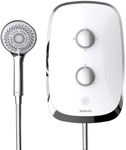 Aqualisa e-Motion Arctic White Electric Shower Digital Display 3 Spray Patterns 10.5KW