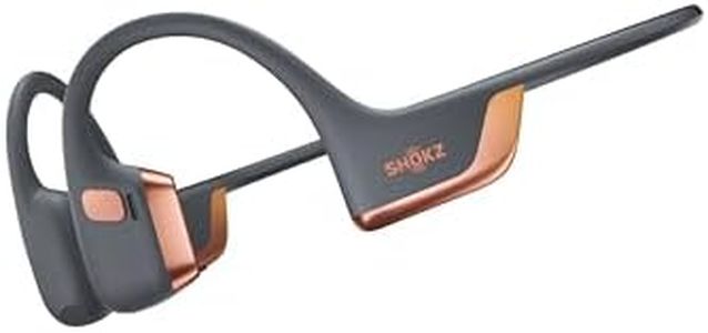 SHOKZ New OpenRun Pro 2-Bone Conduction Headphones,Open-Ear Bluetooth Wireless Sport Earphones for Running,Workouts-Sweat Resistant,Secure Comfortable Fit-Deep Bass,Smart Mic, Free Gym Bag