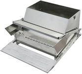 Garvee Automatic Chicken Treadle Feeder, 25 LB Galvanized Steel Poultry Feeder, Rat & Rodent Proof, Outdoor Use, Grandpas Treadle Chicken Feeder Kit, No Waste, 10 Chickens for 11 Days