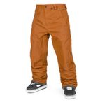 Volcom - Dua Gore-tex Caramel Men's Ski/Snow Pants - Men - Size s - Beige