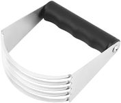 Stainless Steel Dough Blender, Butter Pastry Blender, Stainless Steel Pastry Blender, Stainless Steel Pastry Cutter, Multi-Purpose Dough Blender, Non-Slip Handle, for Pasta, Pie Crust and Cake